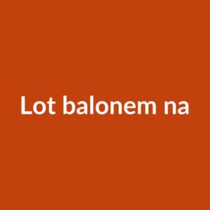Lot balonem na ogrzane powietrze — wschód słońca