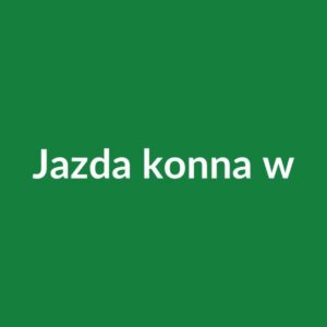 Jazda konna w terenie — 1 godzina
